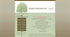 Desktop Screenshot of medicalmarijuana101.com